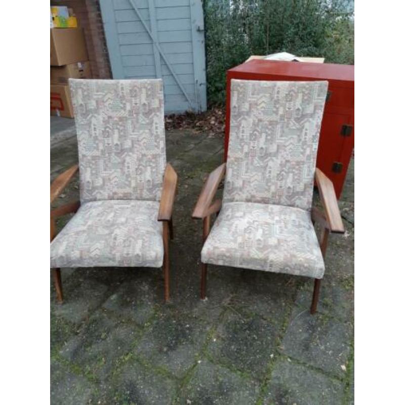 Vintage jaren 60 stoeltjes