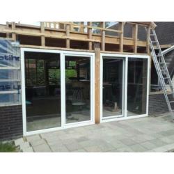 OP VOORRAAD! Kunststof schuifpui 2000x2100 €695