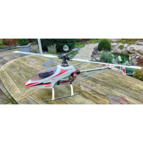Helikopter ThunderTiger Raptor E550 Vliegklaar,z.g.a.n.