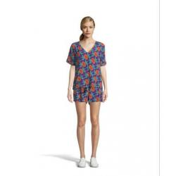 Prachtige top met papaya print Fabienne Chapot maat XS