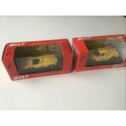 Ferrari, 2x Best 1:43 Ferrari 750 Monza en 250 LM