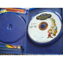 Sneeuwwitje en de zeven dwergen , van Walt Disney dvd zgan