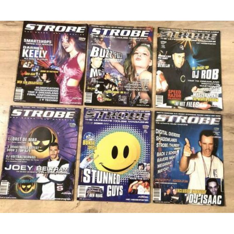 Strobe Magazine 6x 1997 Early Hardcore / Gabber
