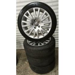 17"Originele Audi/VW 5x112 Velgen+Michelin Golf/A3/A4 Enz!!!