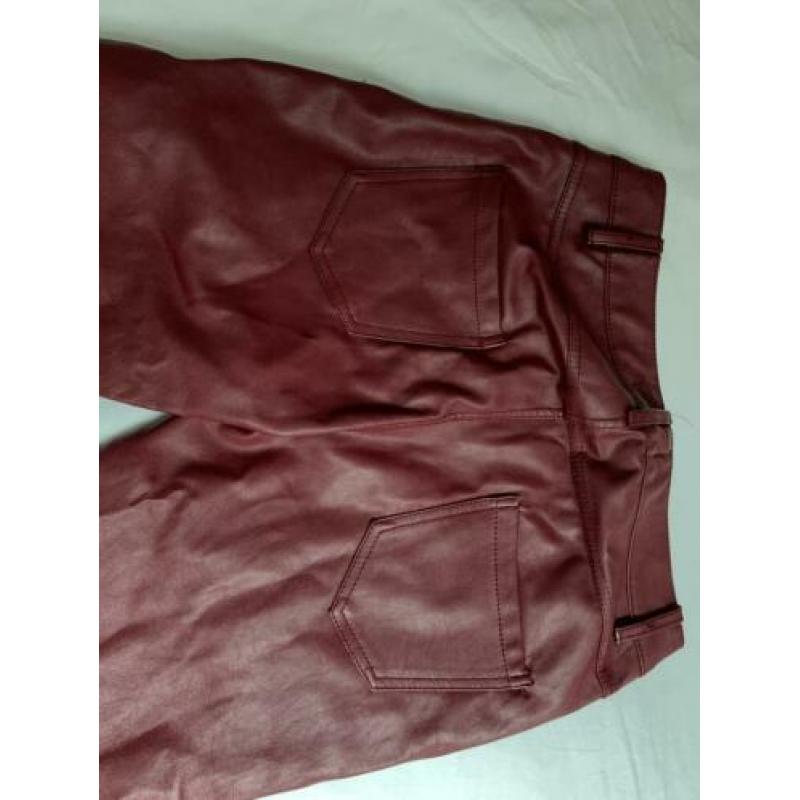 Leren broek