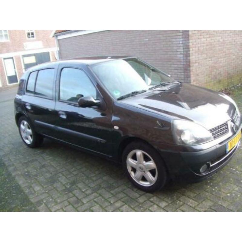 Renault Clio 1.6 16V RXE 5DR 2005 2003 Zwart