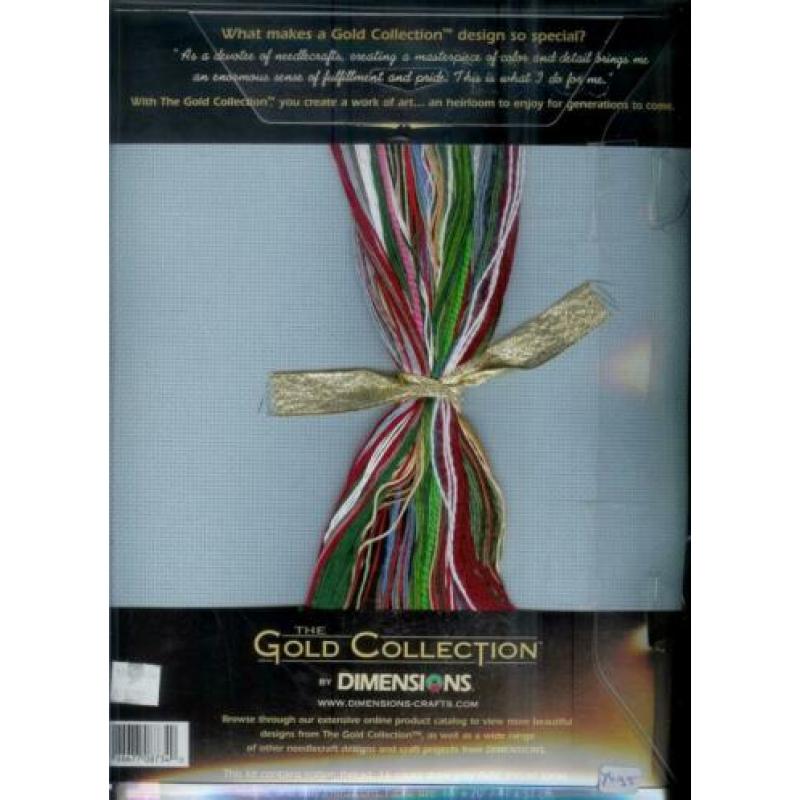 Cado DIMENSIONS BORDUURPAKKET , CANDY CANE SANTA