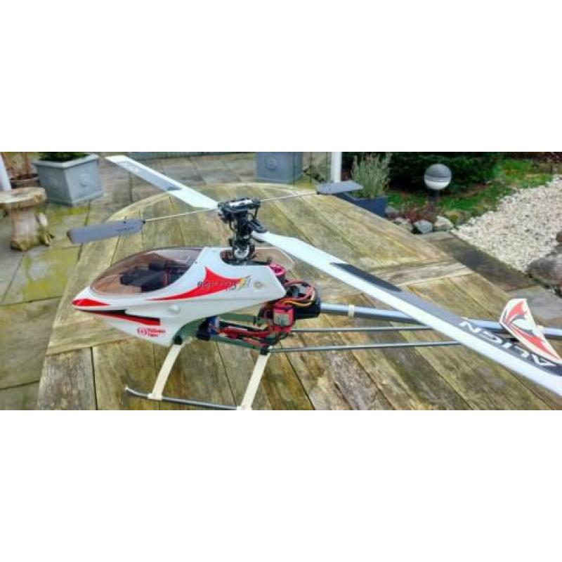 Helikopter ThunderTiger Raptor E550 Vliegklaar,z.g.a.n.
