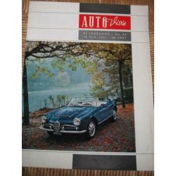 Alfa Romeo Guilia spider 1963 test Auto Visie.