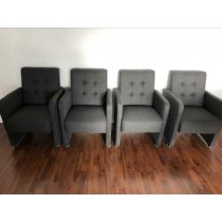 4 mooie lekker zittende stoelen