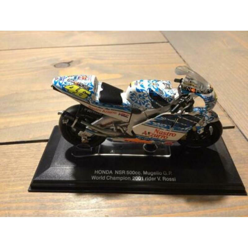 Valentino Rossi championship bikes