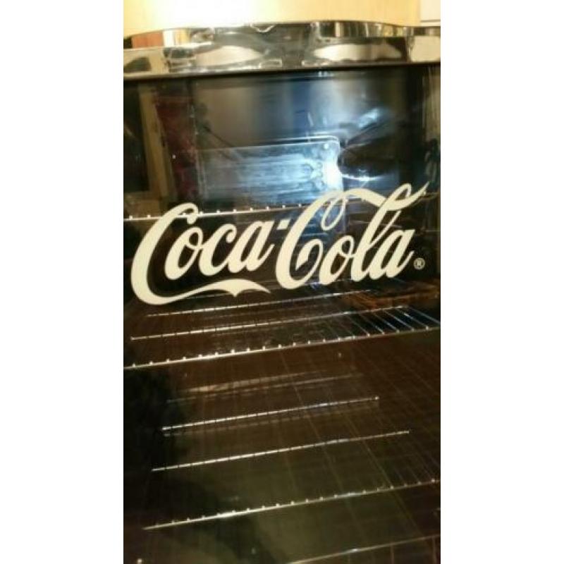 Te koop 4 x Coca cola 1 x pepsi koelkast glasdeur koeling