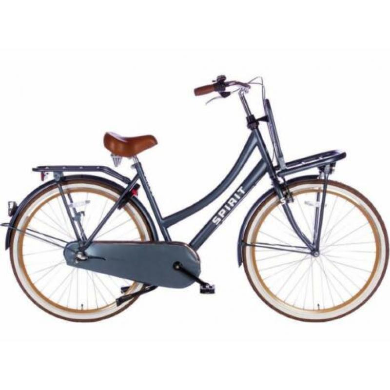 WEEKEND SALE! Spirit Cargo Omafiets met 3 versnelling + MAND