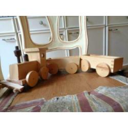 Houten trein / treinen