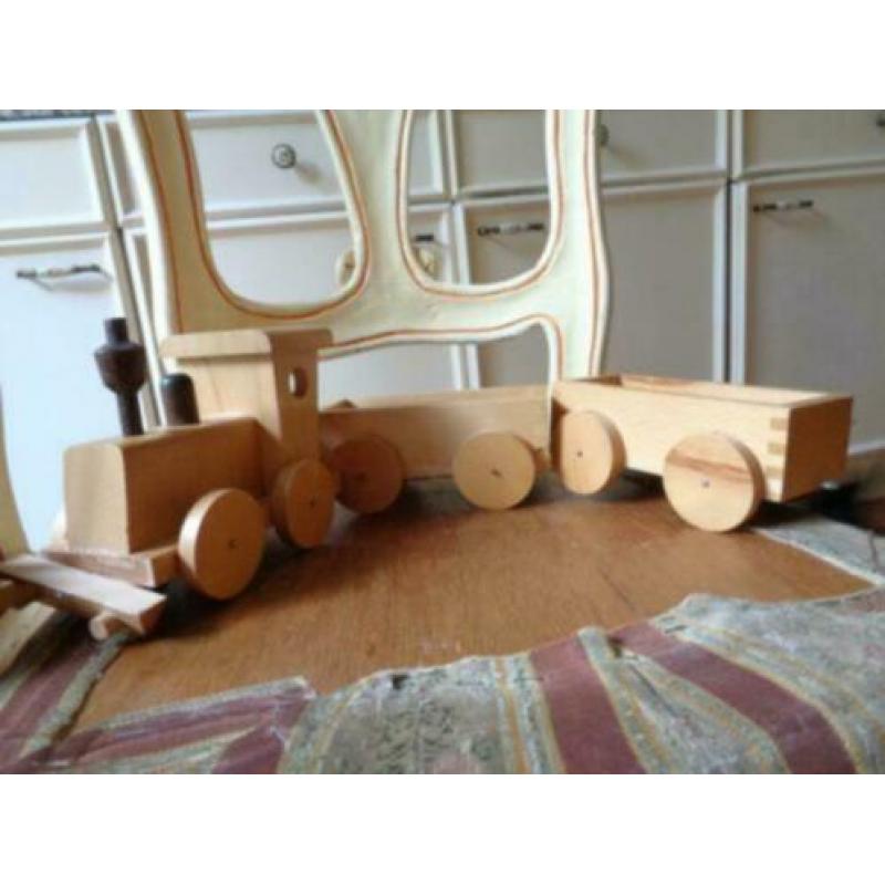 Houten trein / treinen