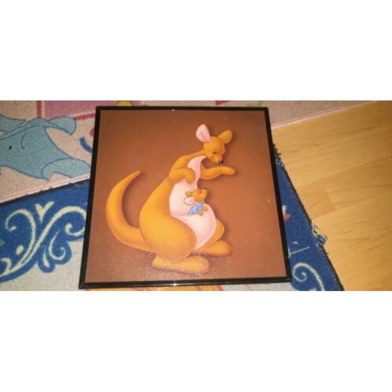 4 schilderijtjes Disney