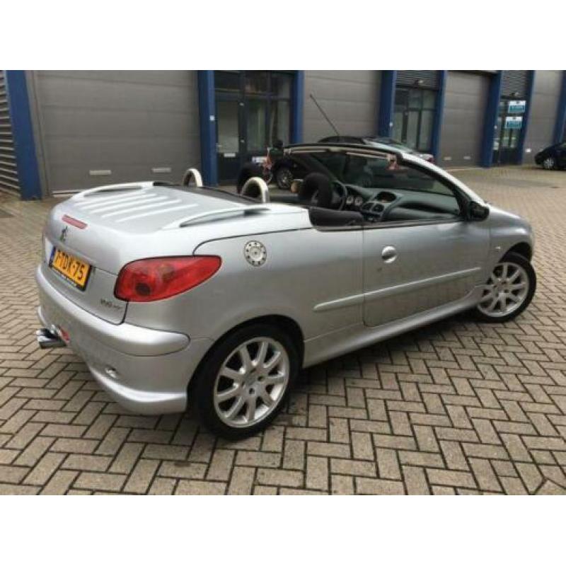 Peugeot 206 CC 1.6-16V NAP Cabrio Hard-Top Sport-Uitlaat