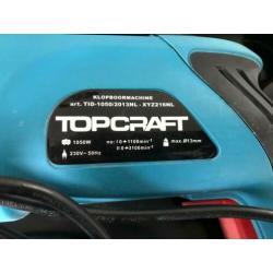 Topcraft klopboormachine - als nieuw