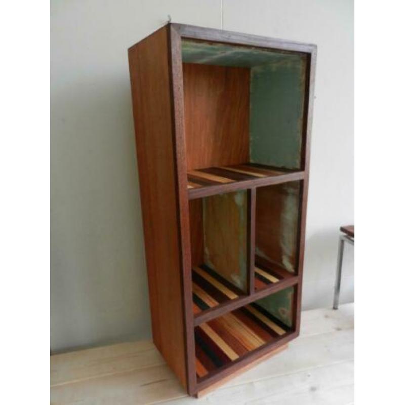 boekenkastje vintage houten kast