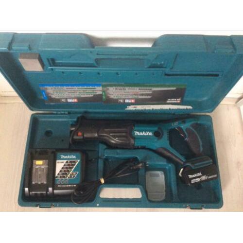 Makita DJR 181 RFE 18volt 6.0Ah Li -ion Reciprozaag
