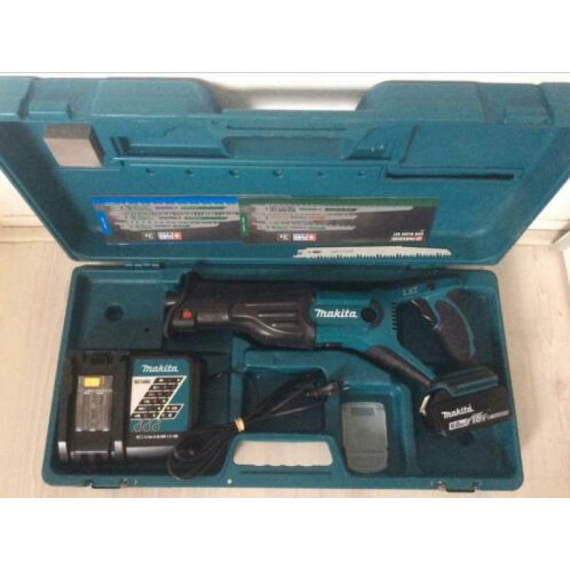 Makita DJR 181 RFE 18volt 6.0Ah Li -ion Reciprozaag
