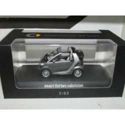 Spark 1:43, Smart Fortwo cabriolet, Dealer model, Nieuw OVP