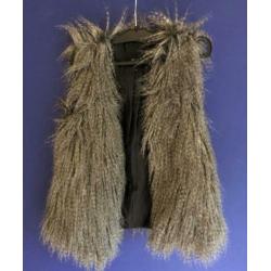 Faux fur gilet Vila maat XS