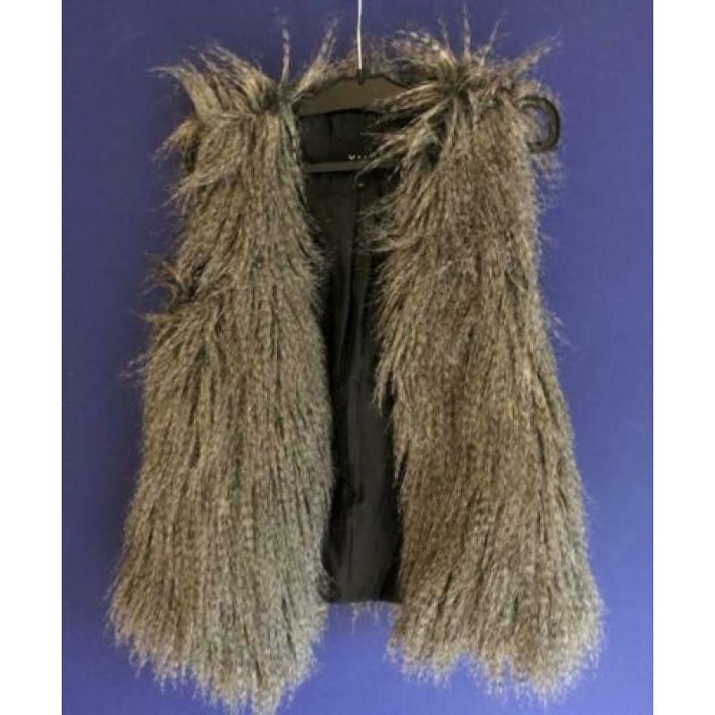 Faux fur gilet Vila maat XS