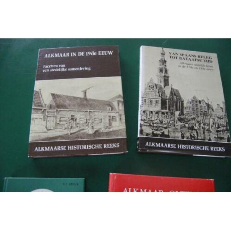 6 boeken Alkmaarse geschiedenis