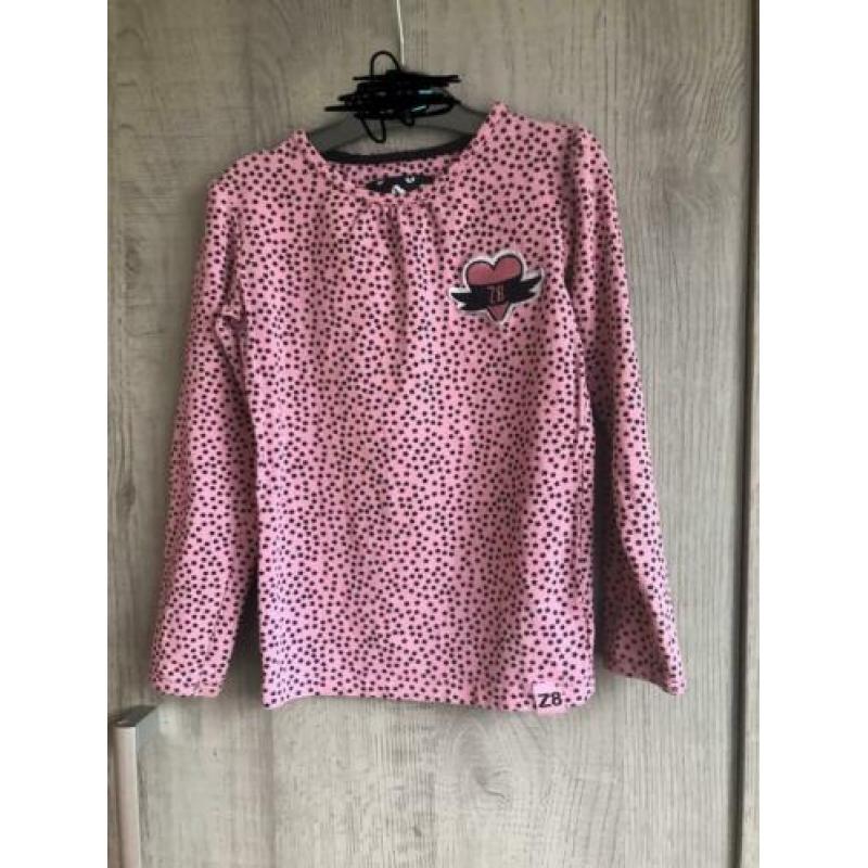 Z8 meisje jurken en shirt maat 92/98