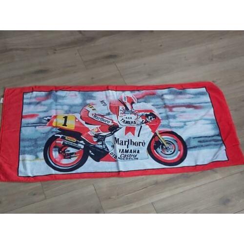 Handdoek MotoGP (500cc) Eddie Lawson Yamaha YZR500 Marlboro