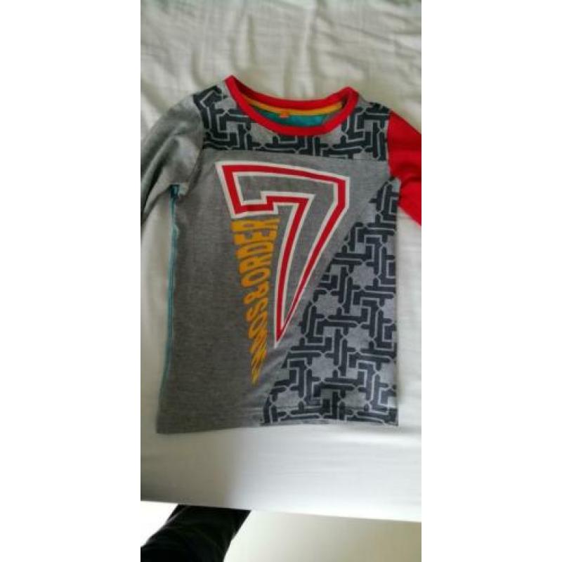 Chaos and order 3x longsleeve maat 110-116