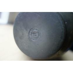 Tinnen vaasje. 15 cm. Loch Tollenaar & Co. Tin
