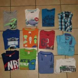 kleding pakket 4 maat 104 zomerjasjes, shirts