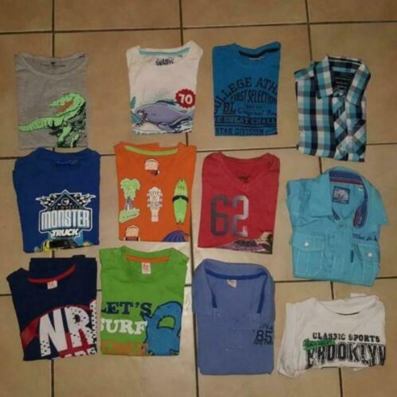 kleding pakket 4 maat 104 zomerjasjes, shirts