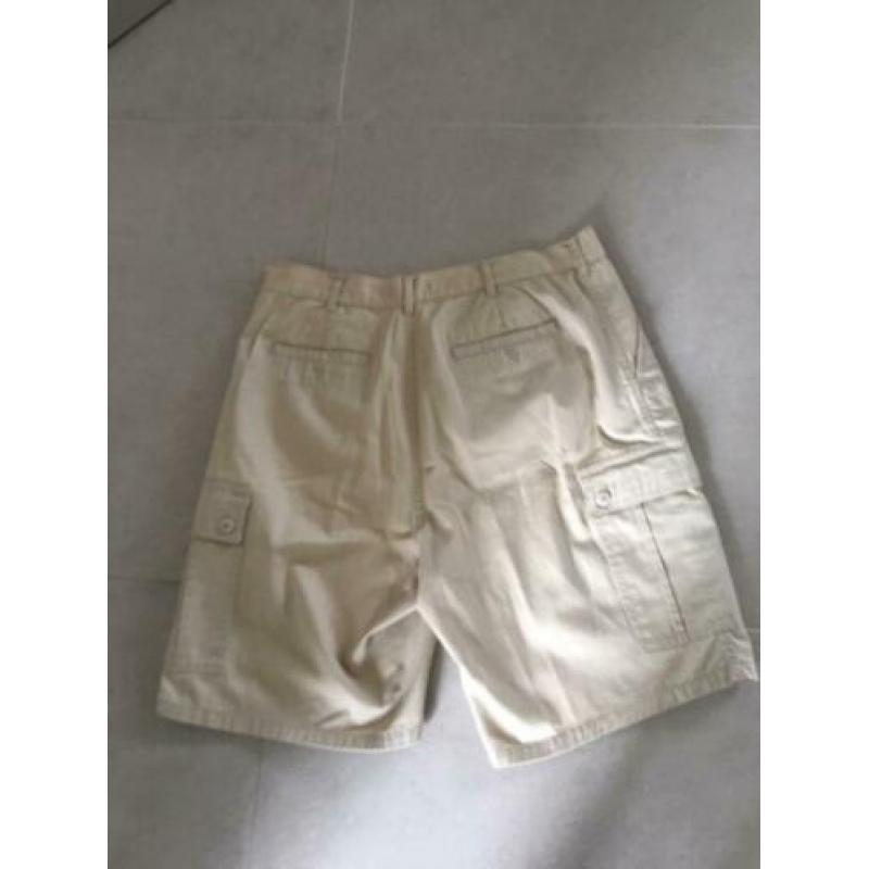 Heren korte broek union river khaki maat 50