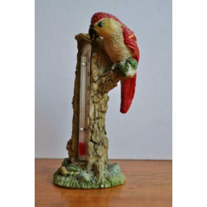 Vintage Papegaai Thermometer