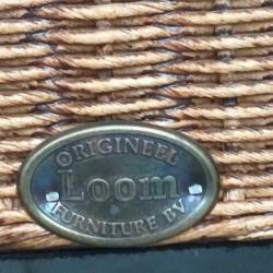 Luxe eetkamerset met Origineel Loom stoelen en bankje