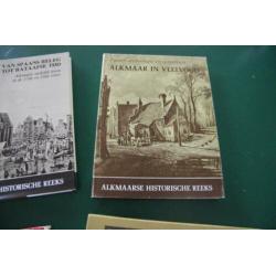 6 boeken Alkmaarse geschiedenis