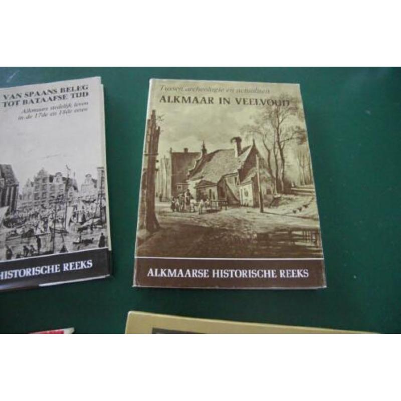 6 boeken Alkmaarse geschiedenis