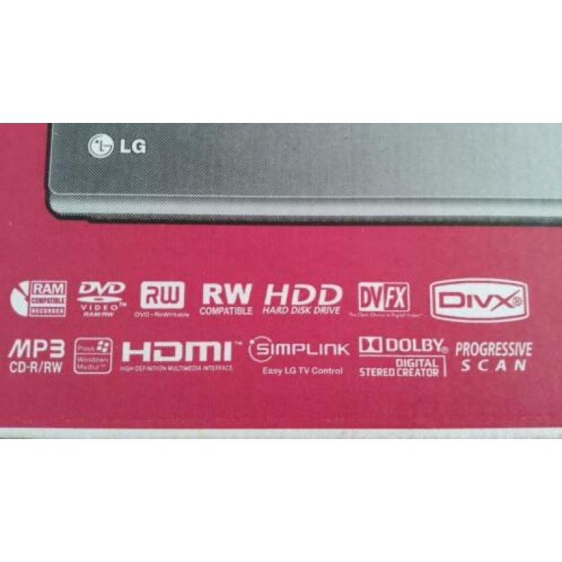 DVD Recorder merk LG de opvolger van de video recorder