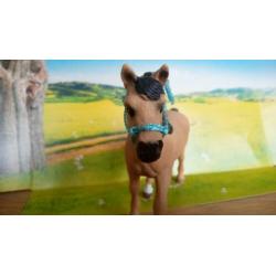 Schleich touwhalster blauw