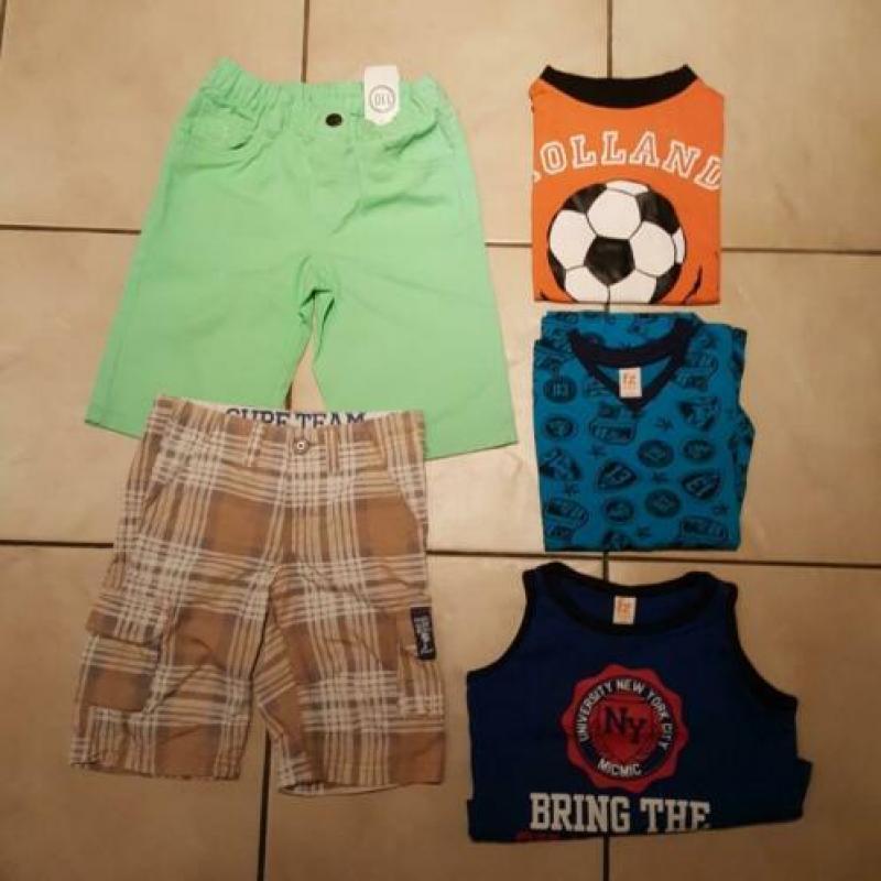 kleding pakket 4 maat 104 zomerjasjes, shirts