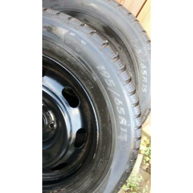 Peugeot 307/308 winterbanden op stalen velg