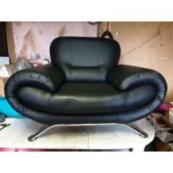 Lederen fauteuil design