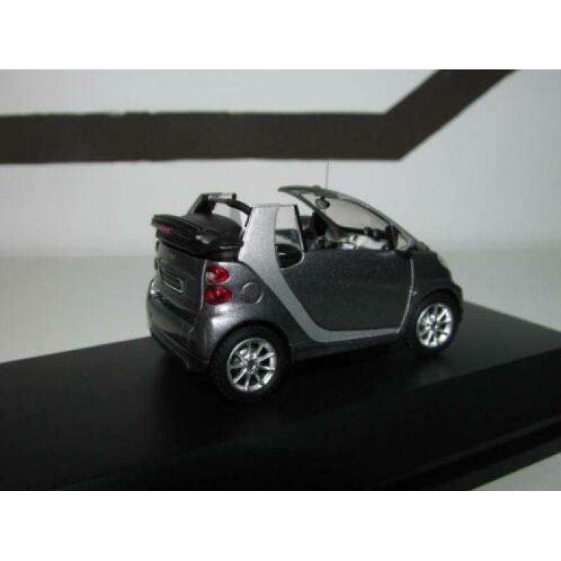 Spark 1:43, Smart Fortwo cabriolet, Dealer model, Nieuw OVP