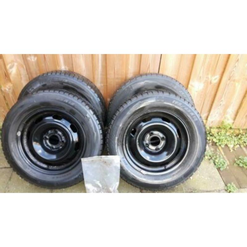 Peugeot 307/308 winterbanden op stalen velg