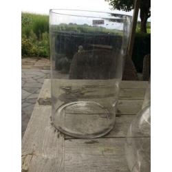 grote glazen potten