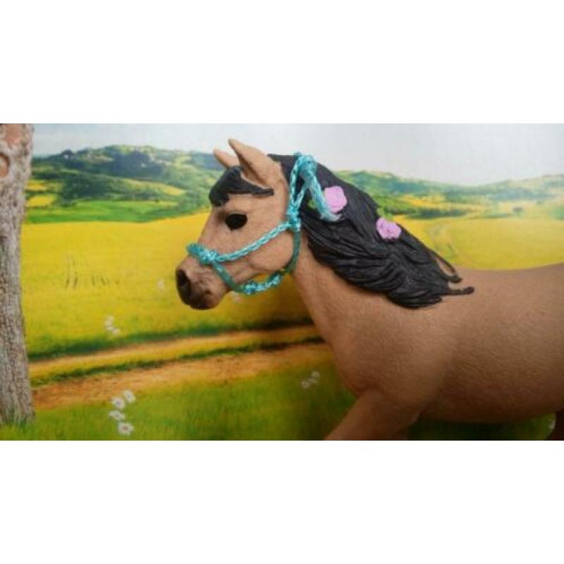 Schleich touwhalster blauw
