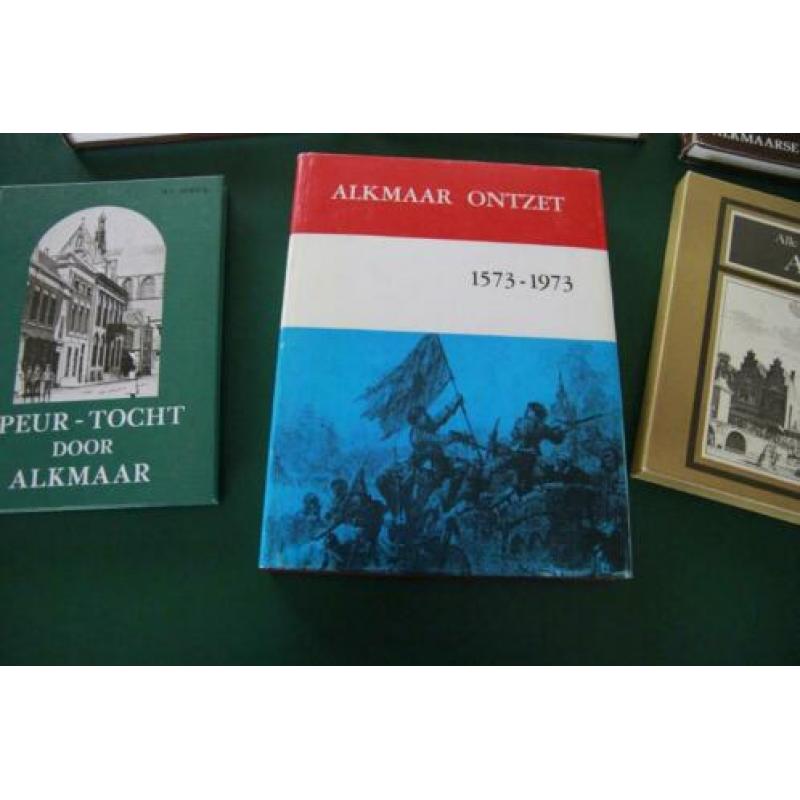 6 boeken Alkmaarse geschiedenis
